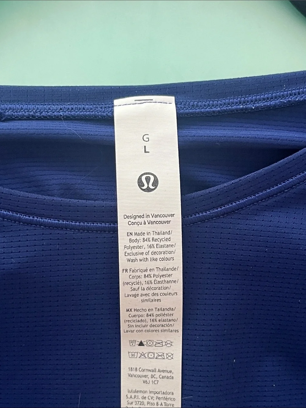 lululemon athletica soft blue